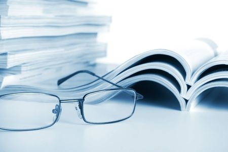 Brille und Bücher